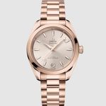 Omega Seamaster Aqua Terra 220.50.34.20.09.001 (2025) - Pink dial 34 mm Rose Gold case (1/1)