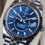 Rolex Sky-Dweller 326934 (2023) - Blue dial 42 mm Steel case (1/8)