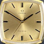 Omega Genève 131.022 (1970) - Gold dial 32 mm Gold/Steel case (8/8)