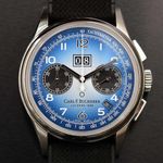 Carl F. Bucherer Heritage 00.10803.08.52.99 (2022) - Blauw wijzerplaat Onbekend Staal (1/8)