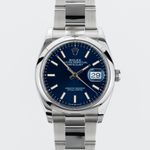 Rolex Datejust 36 126200 (2020) - Blauw wijzerplaat 36mm Staal (1/8)