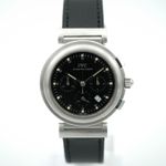 IWC Da Vinci Chronograph IW372805 (1997) - Black dial 37 mm Steel case (4/8)