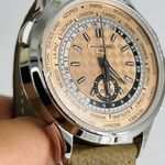 Patek Philippe World Time Chronograph 5935A-001 (2023) - Pink dial 41 mm Steel case (5/8)