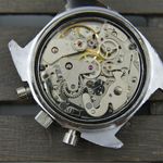 Yema Vintage 70's vintage watch mens Yema ref 311122 chronograph valjoux 7733 BIG EYE rare - (8/8)