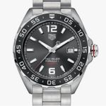 TAG Heuer Formula 1 Calibre 5 WAZ2011.BA0842 (2024) - Grijs wijzerplaat 43mm Staal (1/1)