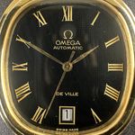 Omega De Ville 162.0063 (1974) - Black dial 32 mm Gold/Steel case (8/8)