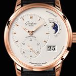 Glashütte Original PanoMaticLunar 1-90-02-45-35-61 (2024) - Zilver wijzerplaat 40mm Roségoud (1/1)