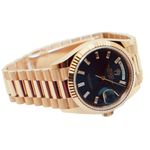 Rolex Day-Date 36 128235 (2025) - Blue dial 36 mm Rose Gold case (3/6)