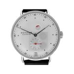 NOMOS Metro Datum Gangreserve 1101 (2024) - Silver dial 37 mm Steel case (1/8)