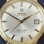Omega Seamaster LL6287 (1970) - Wit wijzerplaat 34mm Goud/Staal (8/8)