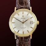Omega Seamaster LL6287 (1970) - Wit wijzerplaat 34mm Goud/Staal (1/8)