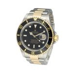 Rolex Submariner Date 16613LN (1999) - Zwart wijzerplaat 40mm Goud/Staal (4/8)