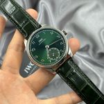 IWC Portuguese IW358310 (2024) - Groen wijzerplaat 40mm Staal (7/8)