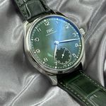 IWC Portuguese IW358310 (2024) - Groen wijzerplaat 40mm Staal (4/8)