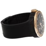 Porsche Design Flat Six P6340 (2010) - Black dial 44 mm Gold/Steel case (6/6)