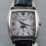 Patek Philippe Gondolo 5135G-001 (2007) - Zilver wijzerplaat 40mm Witgoud (6/8)