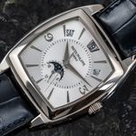 Patek Philippe Gondolo 5135G-001 (2007) - Zilver wijzerplaat 40mm Witgoud (1/8)