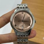 Omega De Ville Prestige 434.10.41.21.10.001 (2024) - Pink dial 41 mm Steel case (5/8)