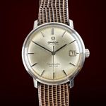 Omega Seamaster 166.020 (1967) - White dial 34 mm Steel case (1/8)