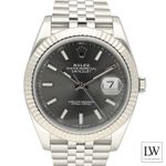 Rolex Datejust 41 126334 (2024) - Grijs wijzerplaat 41mm Staal (2/8)