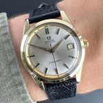 Omega Seamaster 166.010-63 SC (1963) - White dial 35 mm Gold/Steel case (2/8)