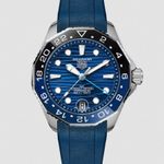 TAG Heuer Aquaracer 300M WBP5114.FT6259 (2025) - Blue dial 42 mm Steel case (1/4)