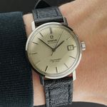Omega Seamaster 166.020 (1966) - White dial 34 mm Steel case (2/8)