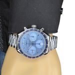 Omega Speedmaster 324.30.38.50.03.001 (2024) - Blue dial 38 mm Steel case (2/8)