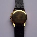 Zenith Vintage `146 (1956) - Silver dial 35 mm Yellow Gold case (8/8)