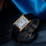 Cartier Tank Solo W5200004 (2020) - Zilver wijzerplaat 35mm Geelgoud (2/8)