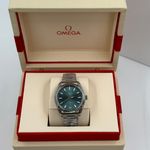 Omega Seamaster Aqua Terra 220.10.34.20.10.001 (2023) - Blue dial 34 mm Steel case (3/8)