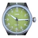 Oris Miles Tonneau 01 751 7761 4187-Set (2022) - Green dial 41 mm Steel case (1/8)