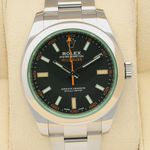 Rolex Milgauss 116400GV (2020) - Black dial 40 mm Steel case (1/8)