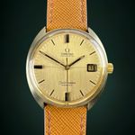 Omega Seamaster Cosmic 166.026 (1970) - Gold dial 36 mm Gold/Steel case (1/8)