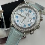 Omega Speedmaster Ladies Chronograph 3835.71.33 (2023) - White dial 36 mm Steel case (1/8)