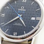Omega De Ville Prestige 424.10.40.20.03.003 (2022) - Blauw wijzerplaat 40mm Staal (2/8)