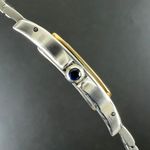 Cartier Santos W20011C4 (1999) - Wit wijzerplaat 29mm Goud/Staal (4/8)