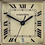 Cartier Santos W20011C4 (1999) - Wit wijzerplaat 29mm Goud/Staal (8/8)