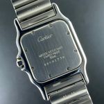 Cartier Santos W20011C4 (1999) - Wit wijzerplaat 29mm Goud/Staal (3/8)