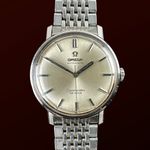 Omega Seamaster 165.020 (1963) - Wit wijzerplaat 34mm Staal (1/8)