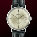 Omega Seamaster 14910 (1963) - White dial 34 mm Steel case (1/8)