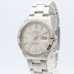 Rolex Datejust Turn-O-Graph 16264 (2001) - Zilver wijzerplaat 36mm Staal (4/8)