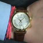 Ulysse Nardin Vintage 601-77 (1995) - Silver dial 38 mm Yellow Gold case (1/8)