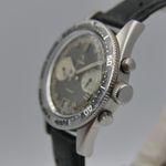 Yema Vintage 70s vintage watch Yema Daytona panda reverse chronograph valjoux 7734 steel 38mm (1975) - Zwart wijzerplaat 38mm Staal (3/8)