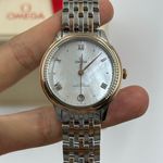 Omega De Ville Prestige 434.20.34.20.05.001 (2024) - Pearl dial 34 mm Gold/Steel case (5/8)