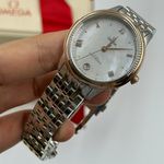 Omega De Ville Prestige 434.20.34.20.05.001 (2024) - Pearl dial 34 mm Gold/Steel case (6/8)