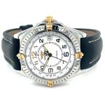 Breitling Windrider B66050 (Onbekend (willekeurig serienummer)) - Wit wijzerplaat 38mm Staal (1/1)