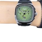 Glashütte Original Seventies Chronograph Panorama Date 1-37-02-09-02-63 (2024) - Green dial 40 mm Steel case (1/8)