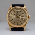 Rolex Day-Date 1803 (1971) - Champagne dial 36 mm Yellow Gold case (3/7)