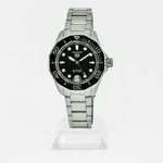 TAG Heuer Aquaracer Lady WBP231D.BA0626 (2024) - Zwart wijzerplaat 36mm Staal (1/1)